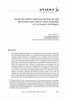 Research paper thumbnail of Ajuste del método tradicional del flujo de caja descontado para valorar cuatro empresas en un acuerdo estratégico