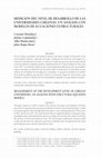 Research paper thumbnail of Medición del nivel de desarrollo de las universidades chilenas: Un análisis con modelos de ecuaciones estructurales