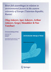 Research paper thumbnail of River fish assemblages in relation to environmental factors in the eastern extremity of Europe (Tatarstan Republic, Russia)