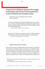 Research paper thumbnail of Using Gramsci’s Dialogical Approach: The Struggle for Meaning in Q&A Sections of the Spanish Press in the First Third of the Twentieth Century