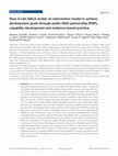 Research paper thumbnail of Save A Life (SALI) model: an intervention model to achieve development goals through public NGO partnership (PNP), capability development and evidence-based practice