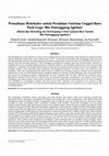 Research paper thumbnail of Molecular Breeding for Developing A New Upland Rice Variety ‘Bio Patenggang Agritan’