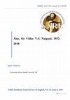 Research paper thumbnail of Alas, Sir Vidia: V.S. Naipaul, 1932-2018