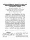 Research paper thumbnail of Comprehensive molecular phylogeny of the sub-family Dipterocarpoideae (Dipterocarpaceae) based on chloroplast DNA sequences