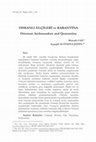 Research paper thumbnail of Osmanlı Elçileri ve Karantina / Ottoman Ambassadors and Quarantine