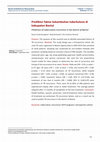 Research paper thumbnail of Prediktor Kekambuhan Tuberkulosis di Kabupaten Bantul Yogyakarta 2014