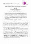 Research paper thumbnail of High-Frequency Trading: Deception and Consequences