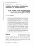 Research paper thumbnail of Endothelin-1-induced elevations in purine metabolite concentrations -- autoregulatory protection in the canine pericardium?