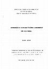 Research paper thumbnail of Hidrogenação do ciclohexeno utilizando ferrocarbonilas como catalisadores