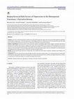 Research paper thumbnail of Bio Psychosocial Risk Factors of Depression in the Menopausal Transition: A Narrative Review