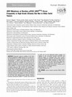 Research paper thumbnail of IDH1 mutations at residue p.R132 (IDH1 R132 ) occur frequently in high-grade gliomas but not in other solid tumors