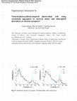 Research paper thumbnail of Natural-photosynthesis-inspired photovoltaic cells using carotenoid aggregates as electron donors and chlorophyll derivatives as electron acceptors