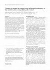 Research paper thumbnail of Vitamin A content in mature breast milk and its adequacy to the nutritional recommendations for infants