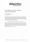 Research paper thumbnail of Faire la différence : a mulher ou a diferença sexual na obra de Rousseau