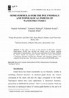 Research paper thumbnail of Some Formulas for the Polynomials and Topological Indices of Nanostructures