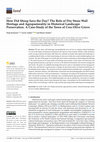 Research paper thumbnail of How Did the Sheep Save the Day? The Role of Dry Stone Wall Heritage and Agropastorality in Historical Landscape Preservation. A Case-Study of the Town of Cres Olive Grove