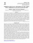 Research paper thumbnail of INHIBITING EFFECTS OF L-TRYPTOPHAN ON THE CARBON STEEL CORROSION IN ALKALINE SALINE SOLUTION