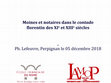 Research paper thumbnail of Moines et notaires du contado florentin (XIIe-XIIIe siècles)