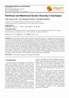 Research paper thumbnail of Patrilineal and Matrilineal Genetic Diversity in Azerbaijan