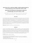 Research paper thumbnail of Influencia de la hipoxia sobre la profundidad radical de Saccharum spp., en el valle del Cauto, Cuba