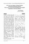 Research paper thumbnail of EFL First Year Students’ Writing Problems and Proposed Remedial Strategies The Case of 1st Year University Students at the English Department University of Biskra