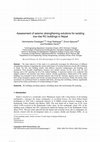 Research paper thumbnail of Assessment of seismic strengthening solutions for existing low-rise RC buildings in Nepal