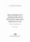 Research paper thumbnail of Procedimiento administrativo disciplinario del Servicio Civil. Teoría y jurisprudencia