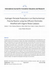 Research paper thumbnail of Hydrogen Peroxide Production in an Electrochemical Flow-by Reactor using Gas Diffusion Electrodes Modified with Organic Redox Catalysts