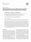 Research paper thumbnail of Potential Applications of Some Indigenous Bacteria Isolated from Polluted Areas in the Treatment of Brewery Effluents