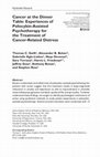 Research paper thumbnail of Cancer at the Dinner Table: Experiences of Psilocybin-Assisted Psychotherapy for the Treatment of Cancer-Related Distress