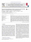 Research paper thumbnail of Structural and morphological evolution of aluminum nitride thin films: Influence of additional energy to the sputtering process