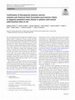 Research paper thumbnail of Confirmation of discrepancies between exercise oximetry and American Heart Association post-exercise criteria to diagnose peripheral artery disease in patients with normal ankle-brachial index at rest