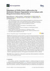 Research paper thumbnail of Importance of Defluviitalea raffinosedens for Hydrolytic Biomass Degradation in Co-Culture with Hungateiclostridium thermocellum