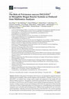 Research paper thumbnail of The Role of Petrimonas mucosa ING2-E5AT in Mesophilic Biogas Reactor Systems as Deduced from Multiomics Analyses