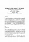 Research paper thumbnail of Investigation of Fracture Parameters of Self-Compacting Concrete Produced with Marble Powder by Peak-Load Method