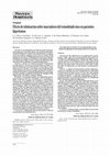 Research paper thumbnail of Efecto de telmisartan sobre marcadores del remodelado óseo en pacientes hipertensos