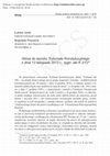 Research paper thumbnail of Glosa do wyroku Trybunału Konstytucyjnego z dnia 13 listopada 2012 r., sygn. akt K 2/12