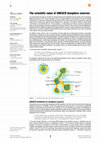 Research paper thumbnail of The scientific value of UNESCO biosphere reserves