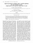 Research paper thumbnail of Optical parametric oscillator with a 10-GHz repetition rate and 100-mW average output power in the spectral region near 1.5 μm