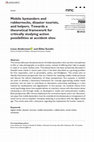 Research paper thumbnail of Mobile bystanders and rubbernecks, disaster tourists, and helpers. Towards a theoretical framework for critically studying action possibilities at accident sites