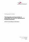 Research paper thumbnail of The Geography and Concentration of Authorship in the Top Five: Implications For European Economics