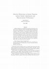 Research paper thumbnail of Selective Reductions in Labour Taxation: Labour Market Adjustments and Macroeconomic Performance