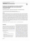 Research paper thumbnail of Revealing the relationship between solar activity and COVID-19 and forecasting of possible future viruses using multi-step autoregression (MSAR)