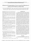 Research paper thumbnail of IMPLEMENTATION AND OPERATIONAL RESEARCH: EPIDEMIOLOGY AND PREVENTION Inﬂuence of Transportation Cost on Long-Term Retention in Clinic for HIV Patients in Rural Haiti