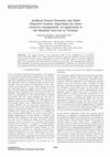 Research paper thumbnail of Artificial Neural Networks and Multi Objective Genetic Algorithms for Water Resources Management: An Application to the Hoabinh Reservoir in Vietnam