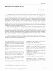 Research paper thumbnail of Bibliografia sobre Qualidade de Vida; Bibliografia sobre Ciganos