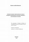 Research paper thumbnail of Avaliação da aeração e edema pulmonar por meio de tomografia computadorizada em pacientes submetidos a revascularização do miocárdio