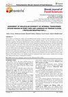 Research paper thumbnail of Assesment of molecular diversity of internal transcribed spacer region in some lines and landrace of Persian clover (Trifolium resupinatum L.)