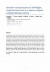 Research paper thumbnail of Iterative reconstruction of SiPM light response functions in a square-shaped compact gamma camera