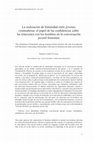 Research paper thumbnail of La realización de feminidad entre jóvenes veinteañeras: el papel de las confidencias sobre las relaciones con los hombres en la conversación juvenil femenina